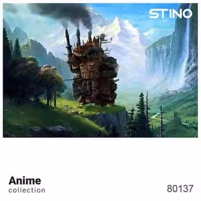 پازل شیشه ای استینو 260 تکه طرح انیمه (کد 80137)،(باجعبه)