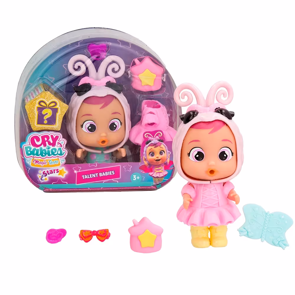 عروسک Nina چشم اشکی 12 سانتی Cry Babies