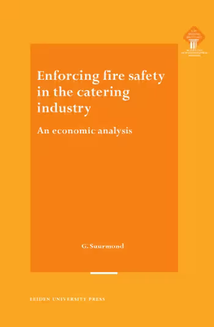 خرید و دانلود نسخه کامل کتاب Enforcing Fire Safety in the Catering Industry