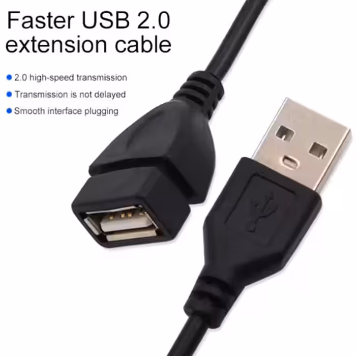  کابل افزایش طول USB 2.0 تی سی تراست مدل TC-U2CF30 طول 3 متر