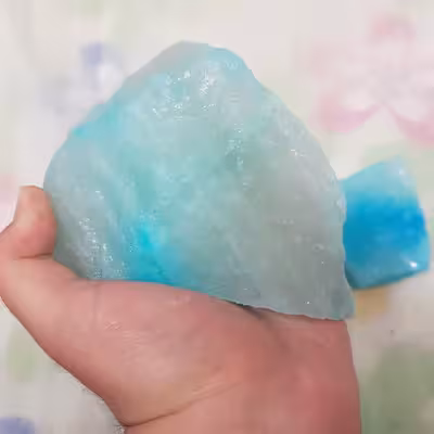 سنگ نمک دکوری مدل کریستالی طرح مرجان کد RZ14 بسته 2 عددی