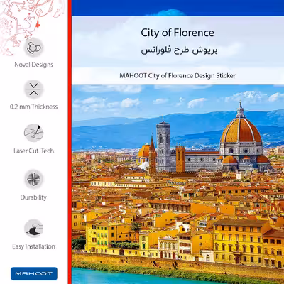 برچسب پوششی ماهوت مدل City of Florence-FullSkin مناسب برای گوشی موبایل وان پلاس 9