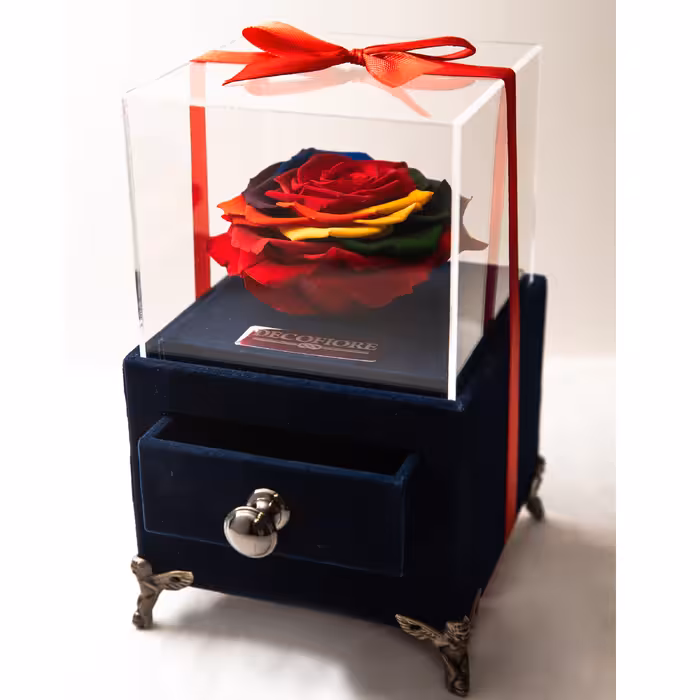 جعبه موزیکال کشودار رز جاودان دکوفیوره مدل کوک لاو