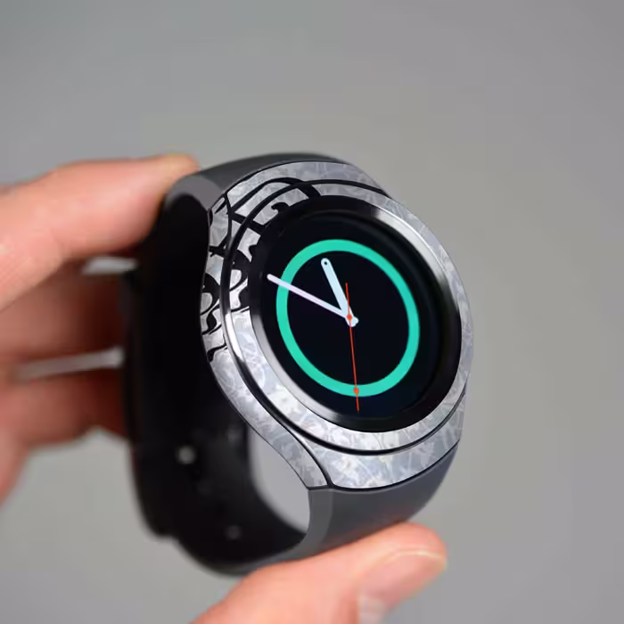 برچسب ماهوت طرح Nastaliq_4 مناسب برای ساعت هوشمند سامسونگ Galaxy Gear S2