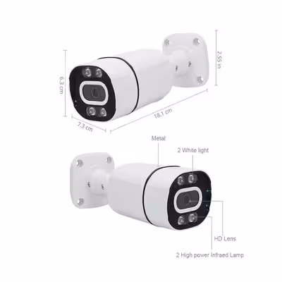 سیستم امنیتی  مدل AHD KIT 4 - 5MP - STAR LIGTH