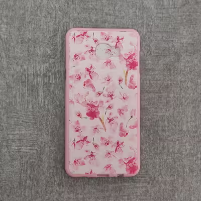 کاور طرح گل مدل S0A مناسب برای گوشی های موبایل سامسونگ Galaxy C7