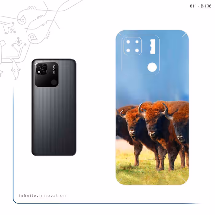 برچسب پوششی ماهوت مدل Buffalo مناسب برای گوشی موبایل شیائومی Redmi 10A