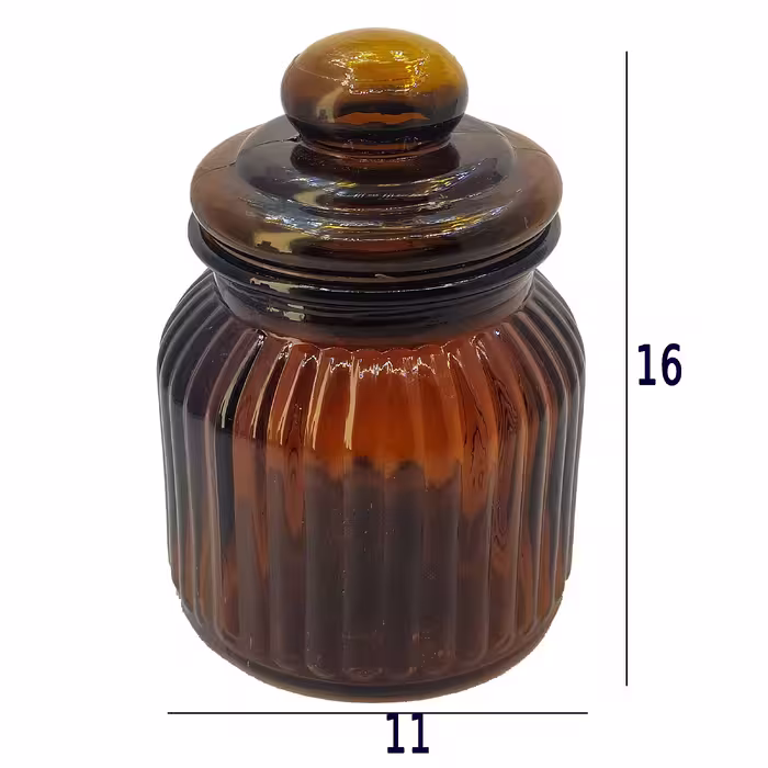 بانکه مدل شیشه ای مجموعه 6 عددی 