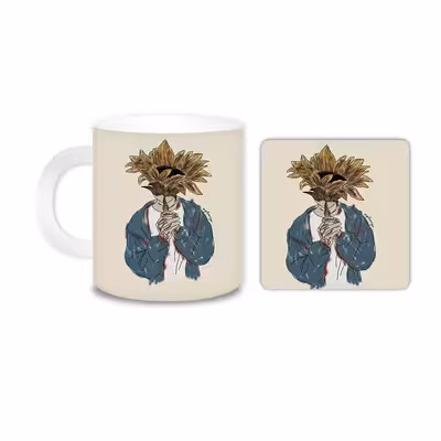 ماگ مدل پسر کد 730 به همراه زیر لیوانی