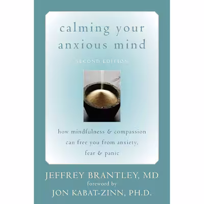کتاب Calming Your Anxious Mind اثر Jeffrey Brantley MD and Jon Kabat-Zinn PhD انتشارات New Harbinger Publications