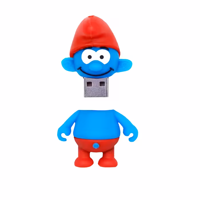 فلش مموری دایا دیتا طرح Smurfs مدل PC1016 ظرفیت 128 گیگابایت