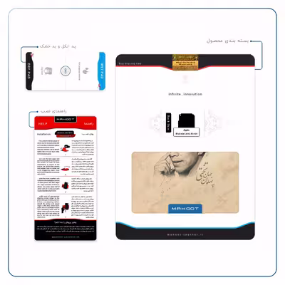 برچسب پوششی ماهوت مدل Gholamreza Takhti مناسب برای تبلت اپل iPad mini 2012 A1432