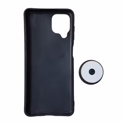 کاور طرح دخترانه کد 255 مناسب برای گوشی موبایل سامسونگ Galaxy A12 به همراه پاپ سوکت