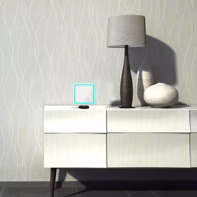 چراغ رومیزی مدل ریموت دار SQUARE-GL_TBL-GLASS