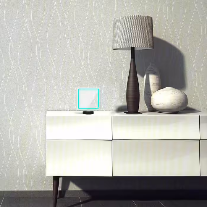 چراغ رومیزی مدل ریموت دار SQUARE-GL_TBL-GLASS