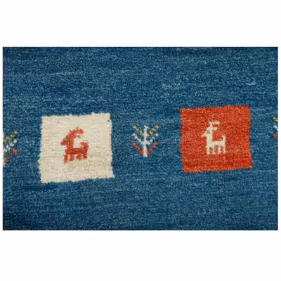 گبه دستبافت سه متری طرح قشقایی کد 550199r