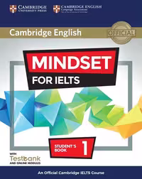 کتاب Cambridge English Mindset For IELTS 1 رحلی بزرگ چاپ رنگی