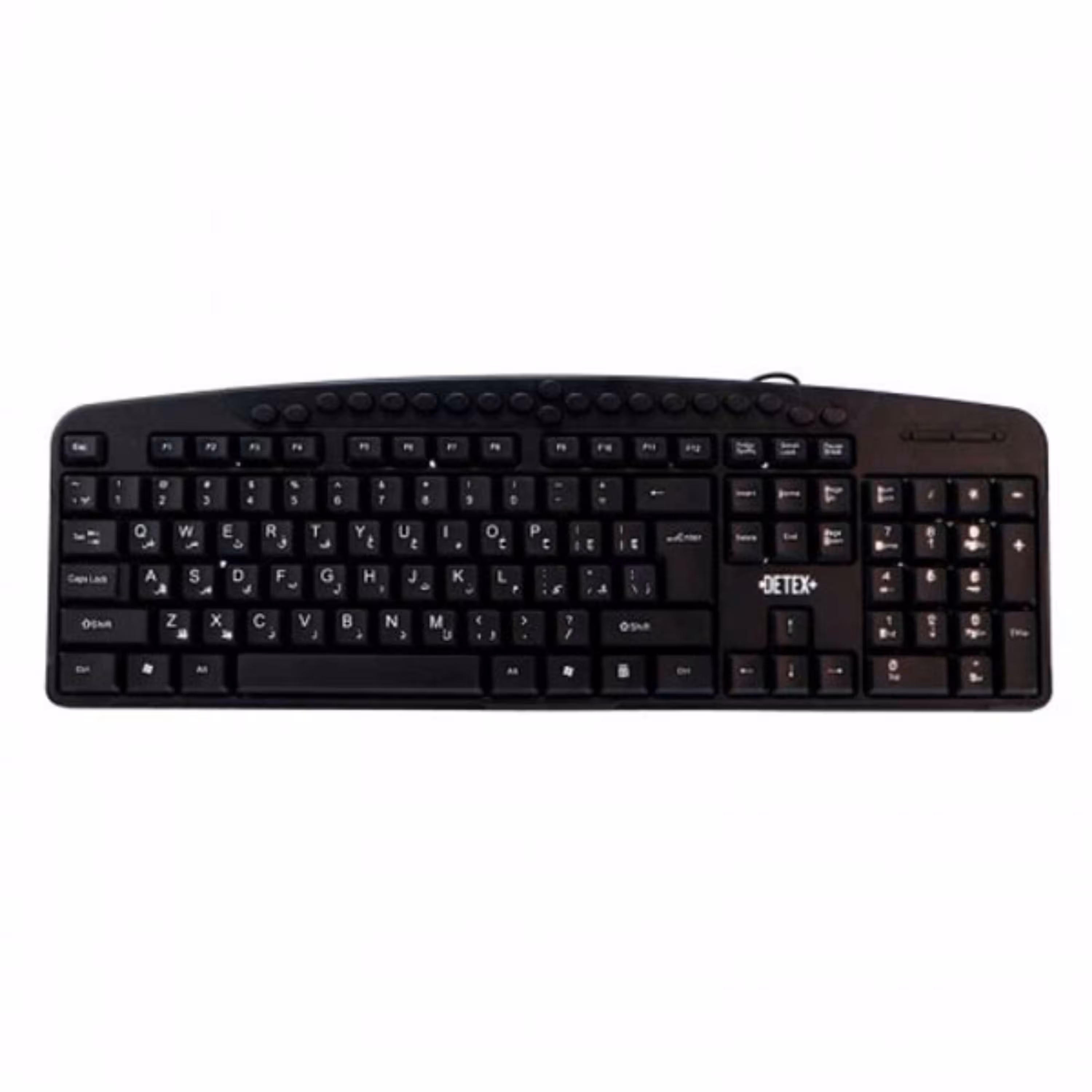 کیبورد دیتکس پلاس مدل D-410 با حروف فارسی