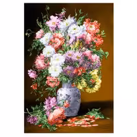 طرح گل وگلدان کد 25249