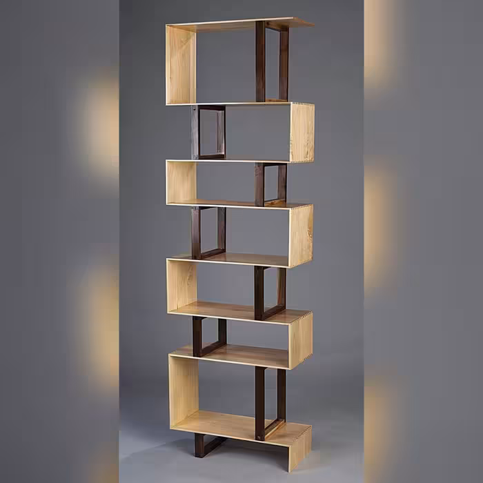 قفسه کتاب و دکوری ام دی اف کد B12 (مستقیم از تولیدکننده) -ارسال با باربری