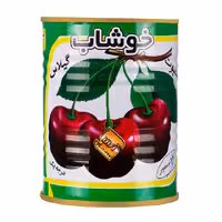 کمپوت گیلاس درجه یک خوشاب 350 گرمی