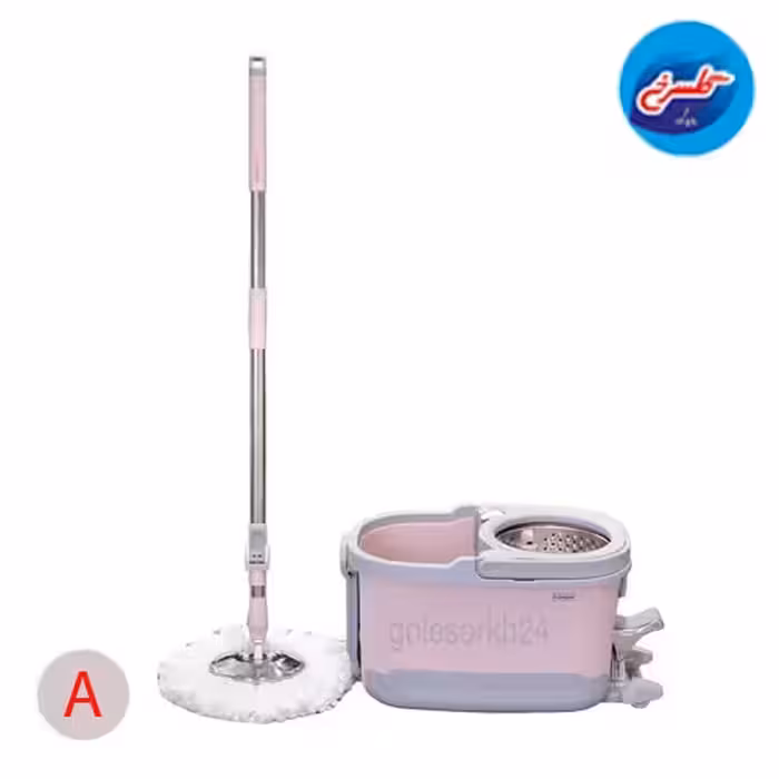 سطل و تی نظافت یونیک چرخدار 2504