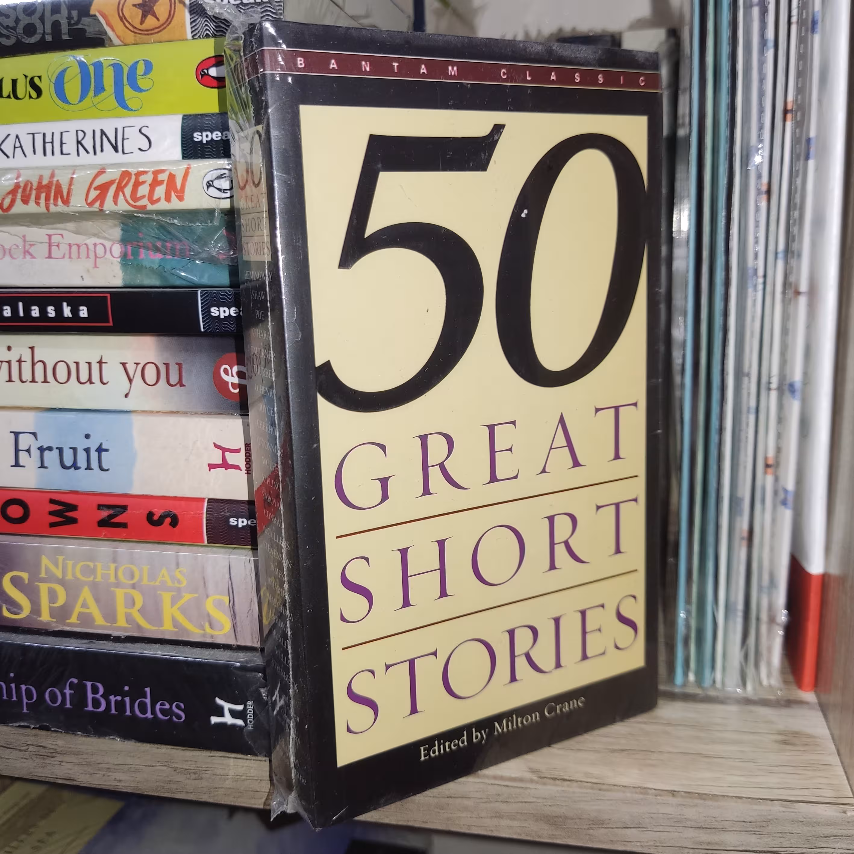 کتاب زبان اصلی Fifty Great Short Stories (پنجاه داستان کوتاه مشهور) - اثر میلتون کرین