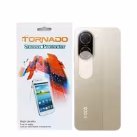 محافظ لنز دوربین تورنادو مدل نانو گلس مناسب برای موبایل شیائومی Poco C71 بسته 40 عددی