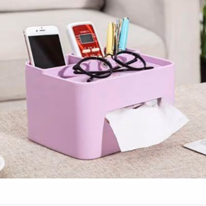 جا دستمال کاغذی رومیزی کاجین