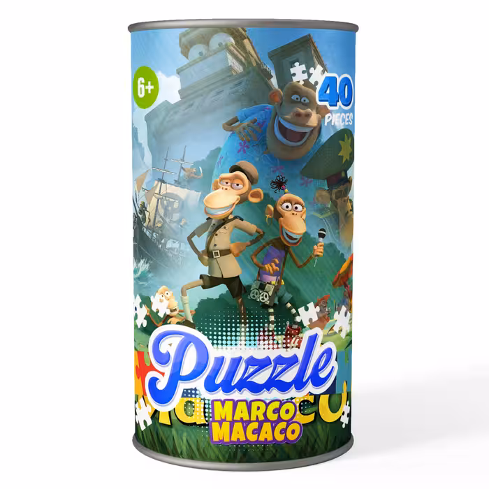 پازل 40 تکه کارتون مارکوماکاکو
