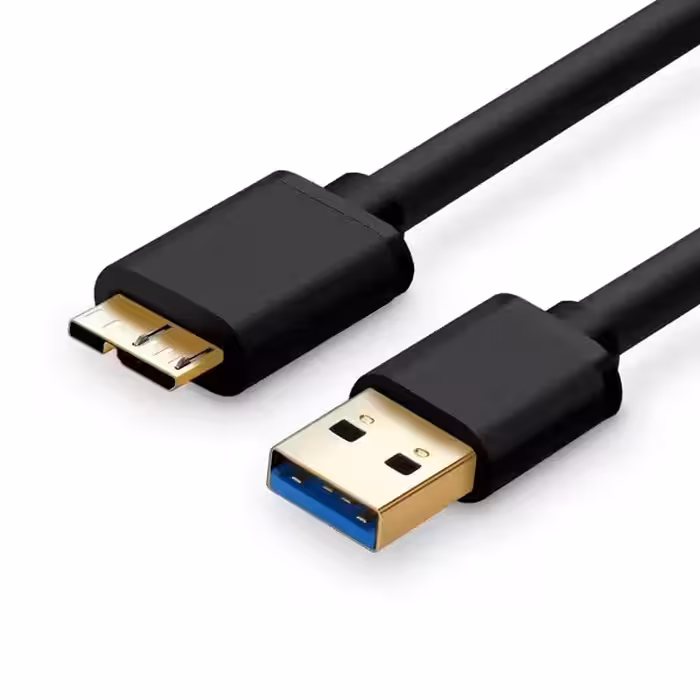 کابل هارد USB3.0 به Micro-B USB3 طول 1.5 متری برند کی نت پلاس مدل KP-CUAMHDD15