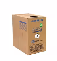 کابل شبکه CAT-5E UTP Infilink مدل IP-CU5ePS - فروشگاه اینترنتی طیف سنتر