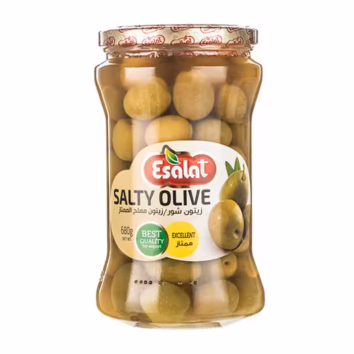 زیتون شور ممتاز اصالت 680 گرمی