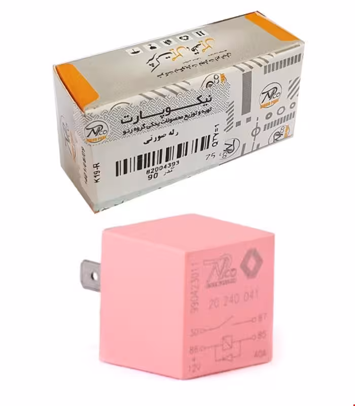 رله فن صورتی ساندرو