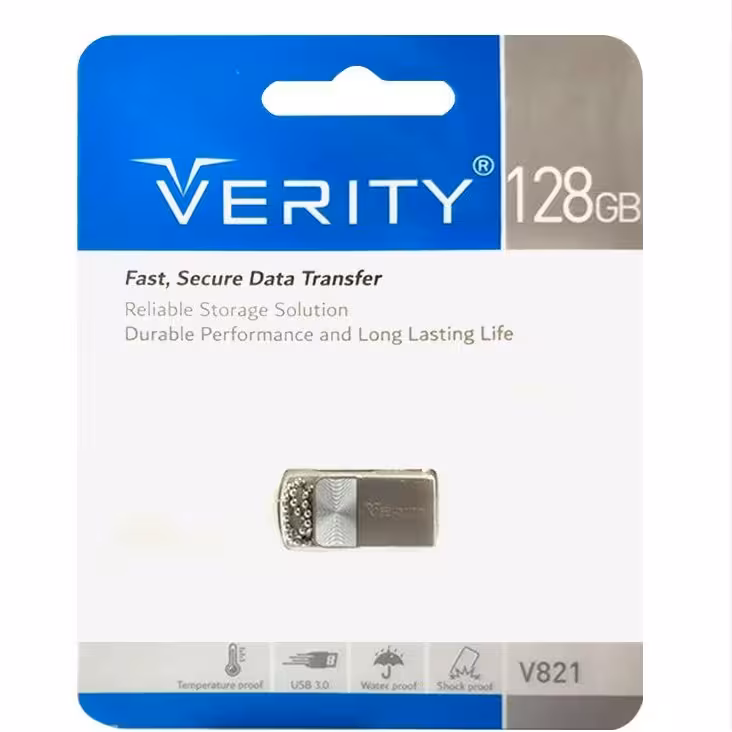 فلش VERITY V821 USB3 128GB
