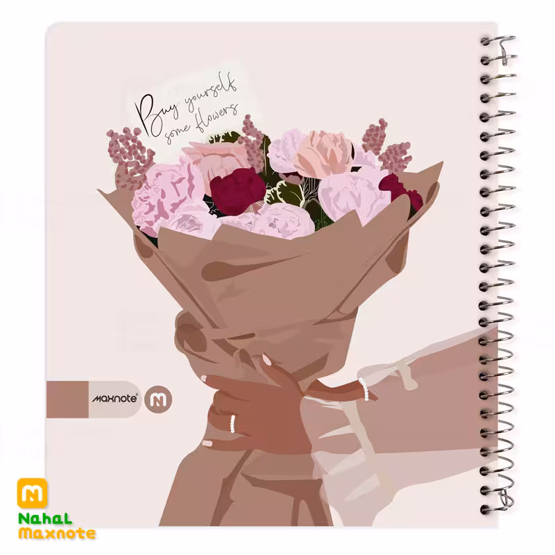 دفتر 70برگ سیمی جلد سخت رویایی من کد 9230. طرح 3