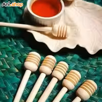 قاشق عسلی چوبی