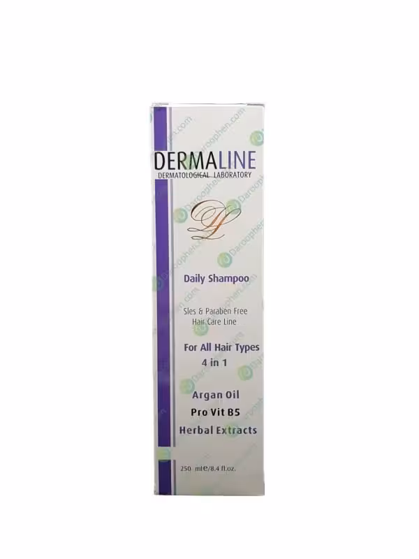شامپو روزانه مو درمالاین مدل DERMALINE – 4in1