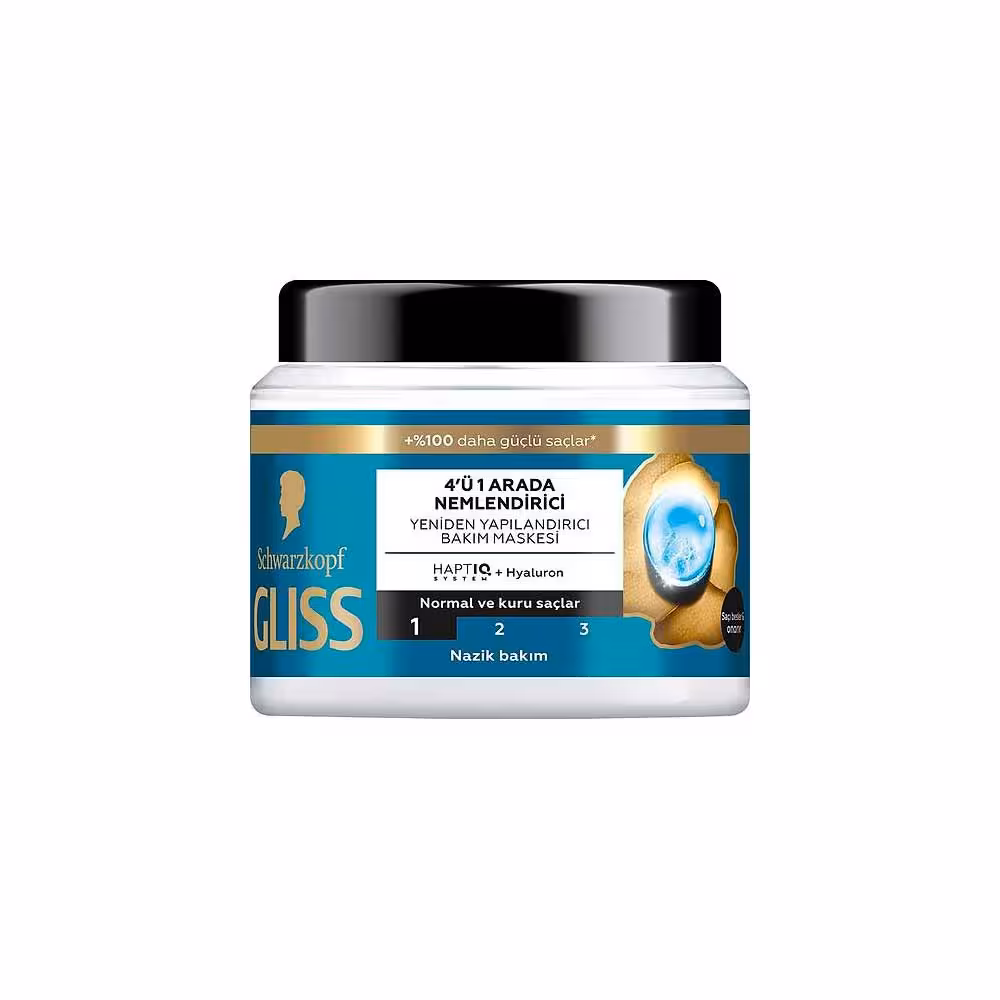 ماسک مو مرطوب کننده گلیس حجم 400 میل