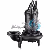 پمپ لجن کش 10 اسب چدنی ابارا مدل 100DL/WC 5 7.5