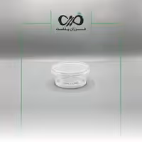 ظرف یکبار مصرف فریزری و مایکروویوی گرد 250cc آرین با درب (200عددی)