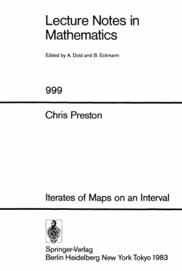 خرید و دانلود نسخه کامل کتاب Iterates of Maps on an Interval
