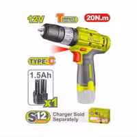 دریل شارژی 12 ولت چکشی دایلو مدل DTCDS540