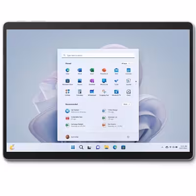 تبلت 13 اینچی مایکروسافت مدل Surface Pro 9 i5 ظرفیت 256 گیگابایت رم 8 گیگا‌بایت