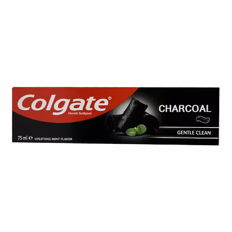 خمیردندان سفیدکننده ذغالی کلگیت Colgate حجم 75 گرم