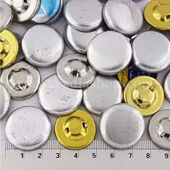 پولک دکمه 28 فلز