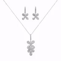 نیم ست نقره زنانه و دخترانه مدل NI S1