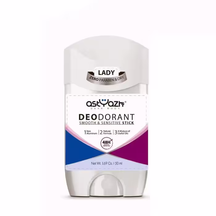 استیک دئودورانت Smooth & Sensitive آستیاژا 50 میلی لیتری