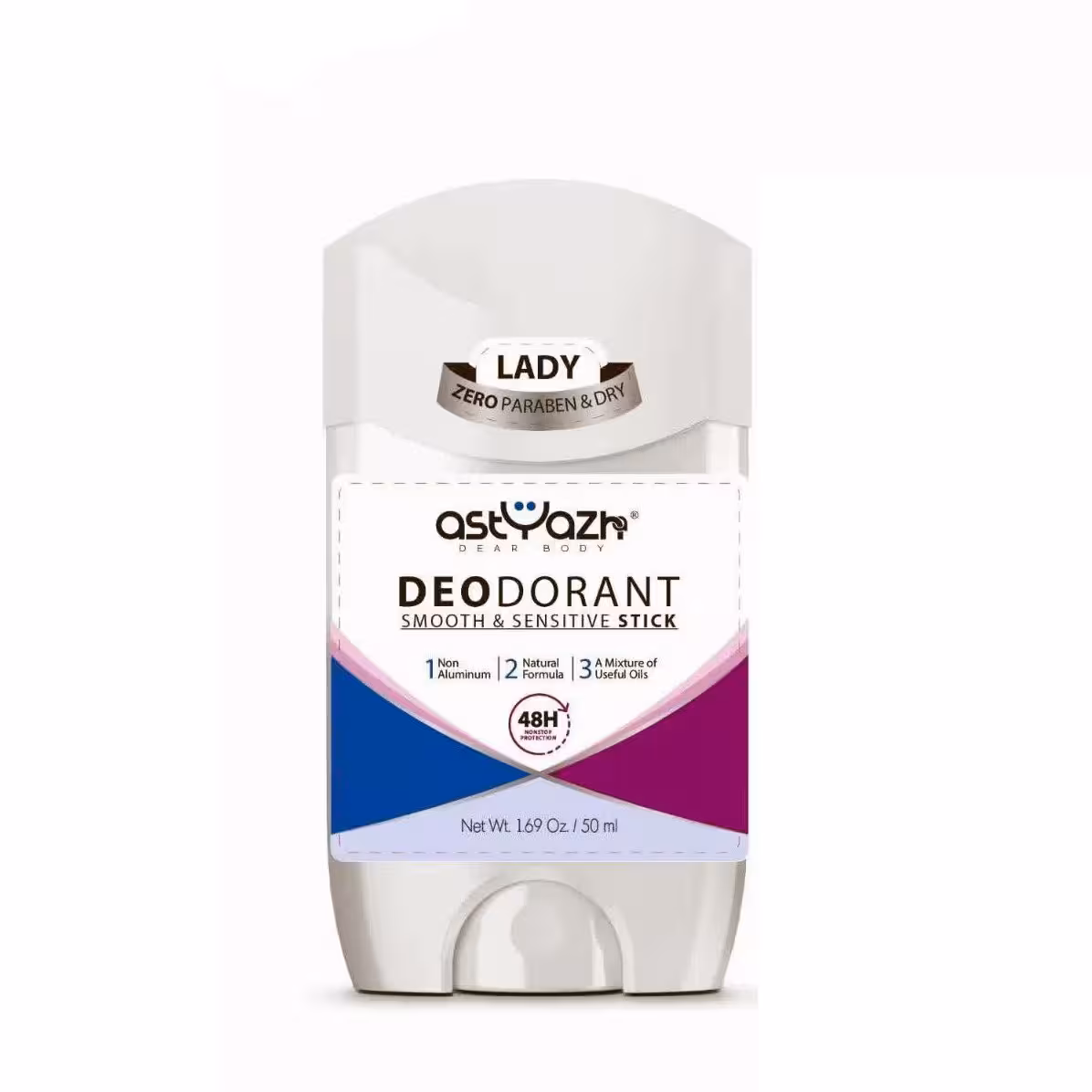 استیک دئودورانت Smooth & Sensitive آستیاژا 50 میلی لیتری