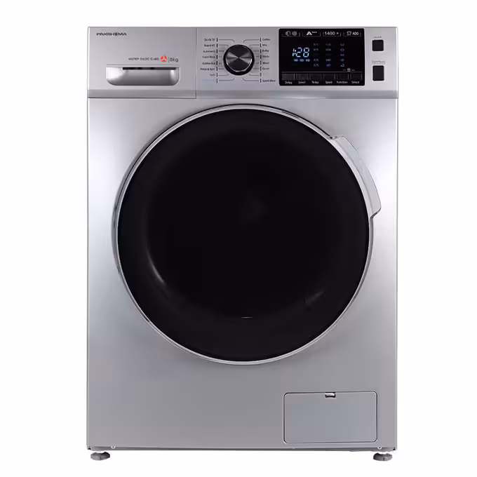 ماشین لباسشویی پاکشوما 7 کیلویی نقره ای مدل BWF-40702 ST